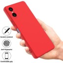 Sony Xperia 10 VI Liquid Silikondeksel Rød