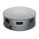 Dell DA310 USB-C Multiport Adapter med HDMI og DisplayPort - Svart
