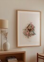 Bird House and Rose Plakat Plakat / 50x70cm