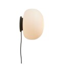 Frandsen Supernate Bord-/Vegglampe Ø28 Opal White/Black -
