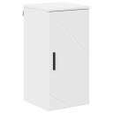  Baderomsskap Hvit 30 x 31,5 x 61 cm Konstruert tre & Metall