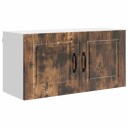  Kjøkkenskap med hylle Røkt eik 80 x 31 x 40 cm Konstruert tre