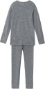 Reima Kids' Thermal Set Kinsei 130, Melange Grey