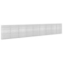 vidaXL Gabion med 5 mm tråd og 5x2,5 cm nett 900x20x150 cm