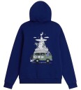 The North Face Teen B Outdoor Regular Hoodie   Graphic   Blue   M