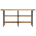  Konsollbord 140x35x70 cm heltre mango