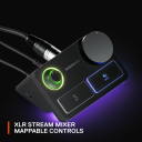 SteelSeries Alias Pro XLR Gaming Mikrofon med Stativ - Svart