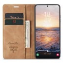Samsung Galaxy S24 Caseme 013 Series Lommebok-deksel Brun