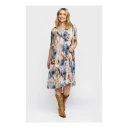 2 Biz Dame Kjoler Flerfarget S,