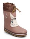 mikk-line Wellies Winter - 3D - Pink - 19