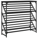  Skohylle svart 90x30x85 cm konstruert tre 8721012124004