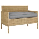  Pallepute for sete / ryggstøtte Grå 120 x 60 x 12 cm Oxford stoff