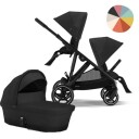 Cybex Gazelle S Søskenvogn Ink. Liggedel + 2 Sittedeler