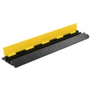 Kabelbeskyttelse 2 kanals gummi 101,5 cm