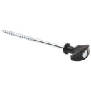  Teltplugger 12 stk 20 cm Ø7 mm galvanisert stål