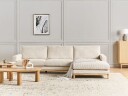 Hjørnesofa Siggard   Lys beige