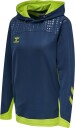 Hummel Lead Hettegenser   Navy/Grønn Kvinner størrelse X Small