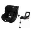 Britax  Dualfix iSense Bilstol 0-18 kg + Flex Base 5Z  Space Black