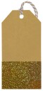 Gavemerkelapper 6pk Holographic Gold