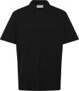 Jack & Jones Jjdevin Daytona Structure Resort Polo Ss   Black   XS