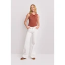 Kocca Dame Jeans Hvit S,