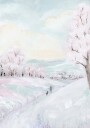 The winter stroll Poster Plakat / 21x30cm