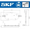 SKF VKBP 85011 EV Bremseklosser
