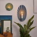 Dottir Nordic Design Samsurium Waves Candle Sconce Midnight
