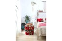 Amsterdam Sittepuff 40 cm   Rød/Hvit