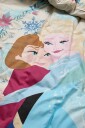 Licens Frost sengetøy   100% sengetøy av flanell   Barnesengetøy 140x200 cm   Anna og Elsa