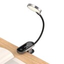 Baseus Comfort Reading skrivebordslampe med klips (grå)