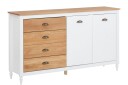 Lenham Sideboard 160x45 cm - Hvit