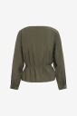 ICHI Ihfasilla Grønn Bluse for Damer