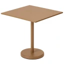 Muuto Linear Steel Bistrobord 70x70 cm Burnt Orange