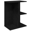  Nattbord svart eik 46,5x29x61 cm konstruert tre 8721158575319