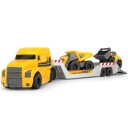 Dickie Toys Transportbil 32cm m/ 2 anlegsskjøretøy
