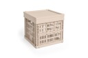 Hay Colour Crate Plastic Medium Square / Cube Lokk Powder