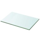 vidaXL Hyllepaneler 2 stk klart glass 30x15 cm