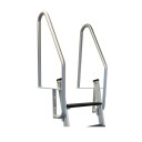 Badetrapp "Viking" aluminium 4 trinn