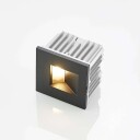 Arcchio Zamo innfelt vegglampe, svart, G9, IP65