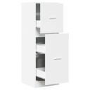  Apotekskap hvit 40x41x118 cm konstruert tre