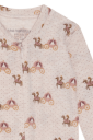 Hust & Claire Mocel Caret ull/tencel heldress til barn - wheat melange