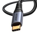 Joyroom SY-A07 Mini Jack 3,5 mm til USB-C Kabel 1,2 m Svart