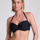 Hunkemöller Luna bikinitopp med bøyle svart 70B