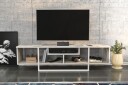 Rinorea Tv-benk 150x40 cm - Hvit