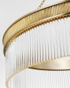 Menil Large Chandelier Soft Brass