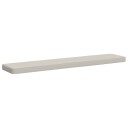 vidaXL 1 delt benkpute VUGHT 100% Polyester Hvit 150 x 30 x 5 cm