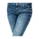MET Dame Jeans Blå W25,