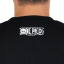 One Piece T skjorte Classic Skull XXL Voksen Sort