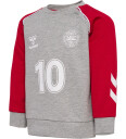 Hummel Joggedress DBU Spilledag Grey Melange Hummel 1 år 80 Joggedress Grå Rød